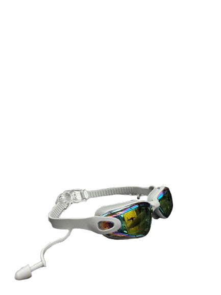 Swimming Goggles - Grey Colour with Rainbow Lens 152g