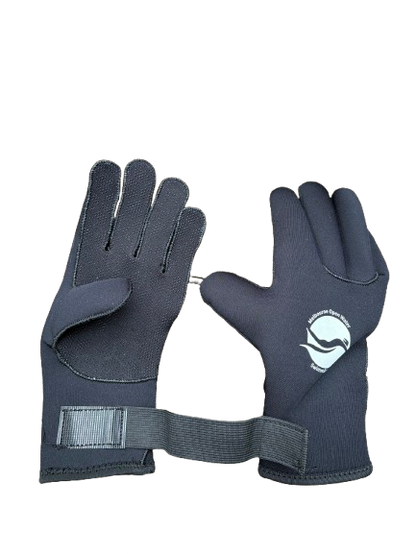 2mm Neoprene Thermal Gloves - Black