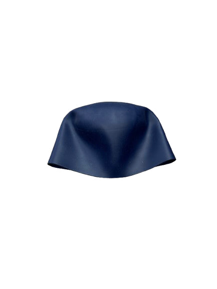 "Quarter Pounder" Silicon Swim Cap - Navy 105g