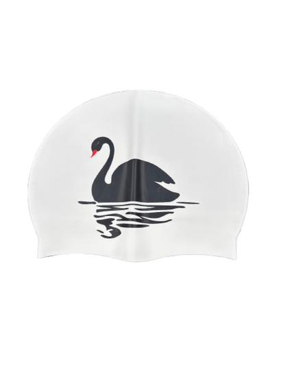 Silicon Swim Cap - Black Swan 63g