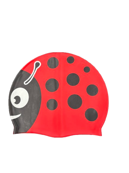Silicon Swim Cap - lady Bug Print 43g